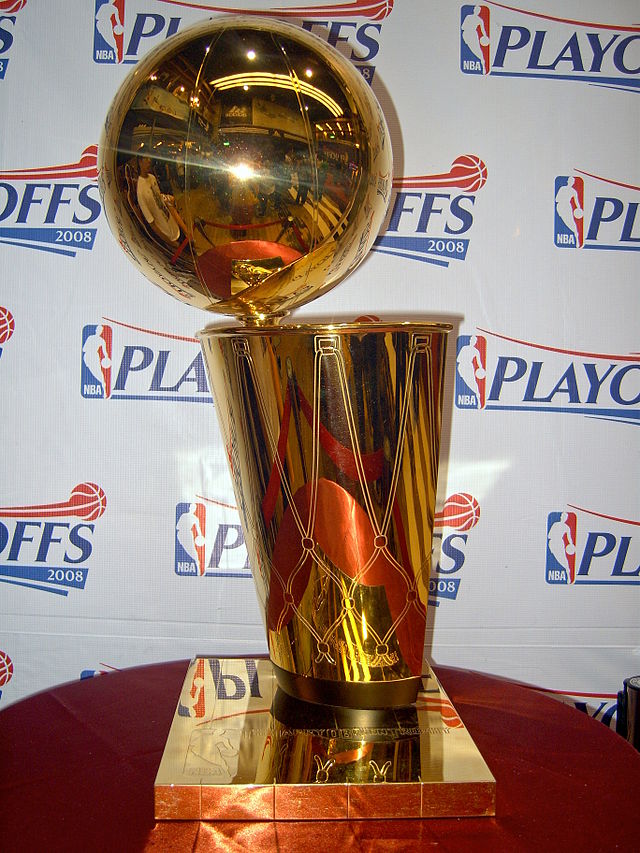 Il trofeo NBA